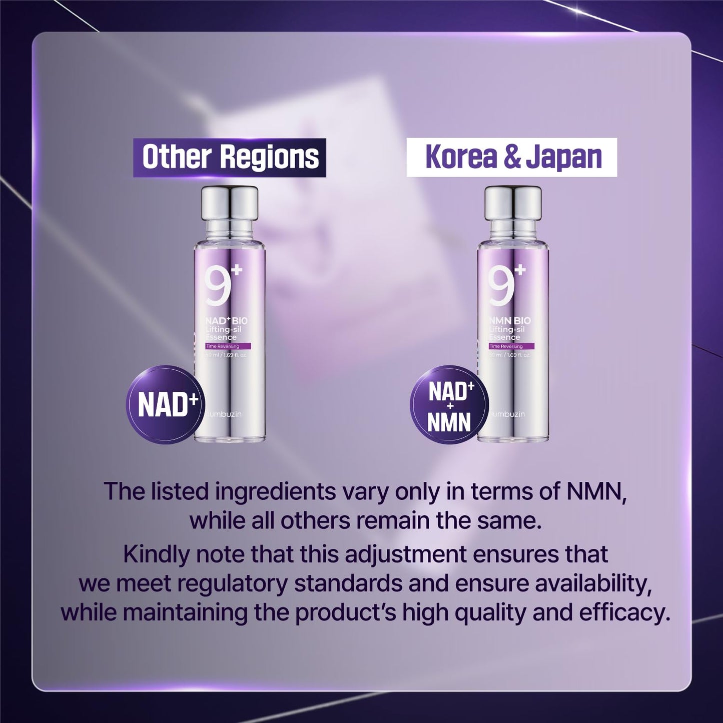Numbuzin No.9 Essence | NAD+ BIO Lifting Serum for Firming & Wrinkles | 1.69 fl. oz.