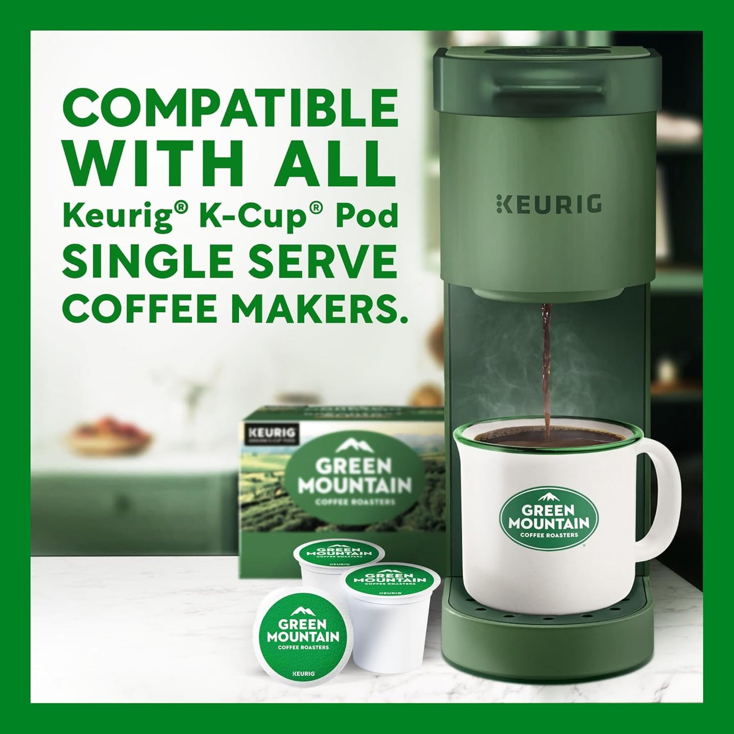 Green Mountain Coffee Roasters Nantucket Blend Keurig Single-Serve K-Cup Pods, Medium Roast Coffee, 96 Count