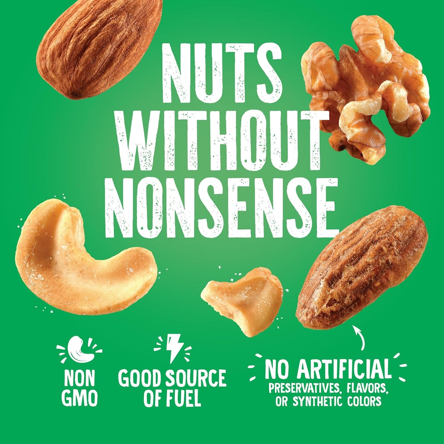 emerald nuts 18ct mixed nuts variety pack 100-calorie individual packs dry roasted almonds natural almonds walnuts roasted salted cashews