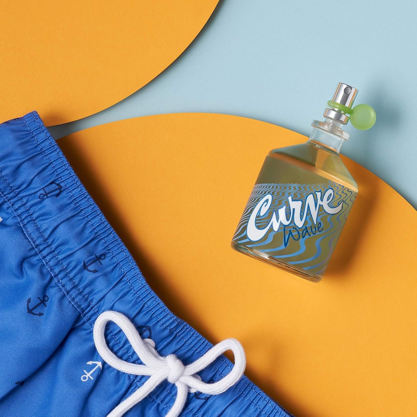 Curve Men's Cologne Fragrance Spray, Casual Cool Day or Night Scent, Curve Wave, 4.2 fl oz