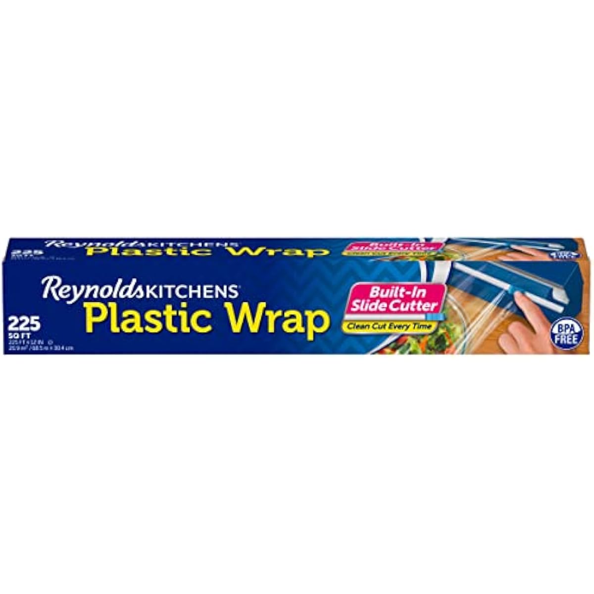 Reynolds Kitchens Quick Cut Plastic Wrap, 225 Square Feet