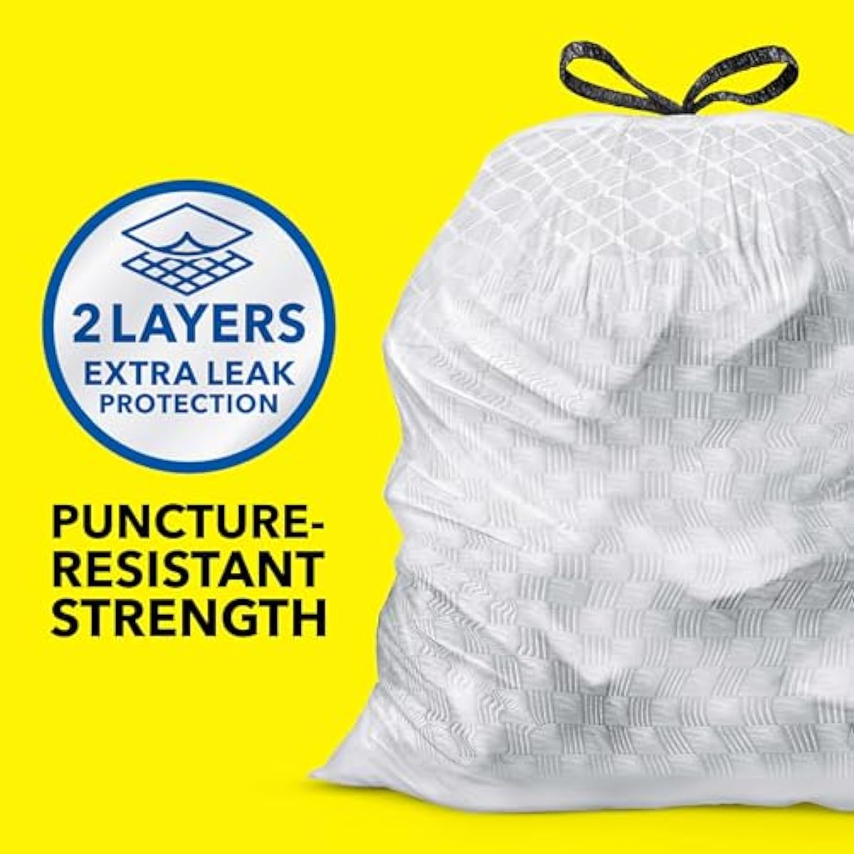 Glad ForceFlex Tall Kitchen Trash Bags, 13 Gallon, Gain Original, 140 Count (Package May Vary)