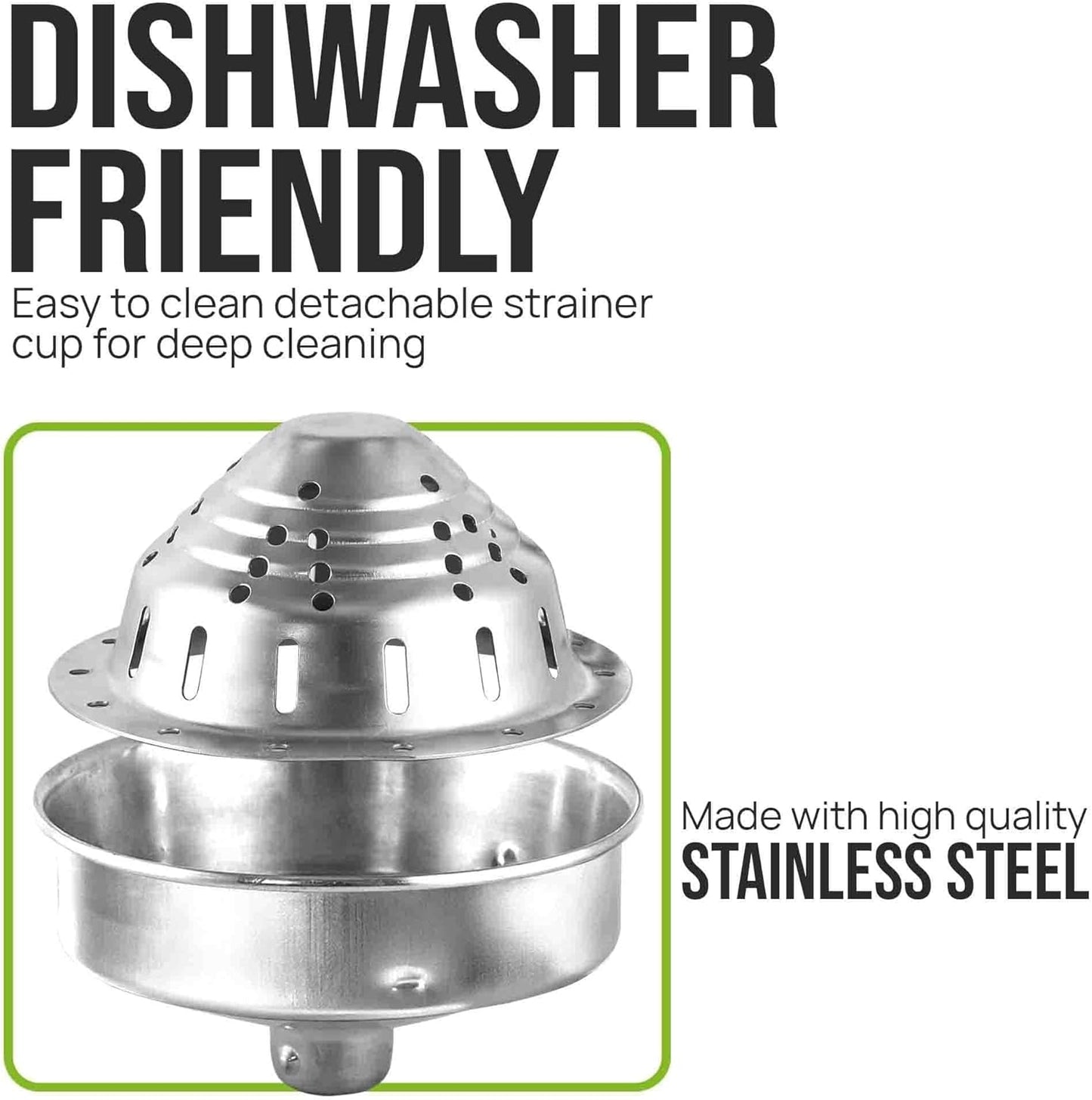 Zulay Kitchen Cast-Iron Orange Juice Squeezer - Easy-to-Clean, Heavy-Duty, Professional Citrus Juicer - Stainless Steel Lemon Squeezer - Manual Citrus Press & Orange Squeezer - Orange Juicer (Black)