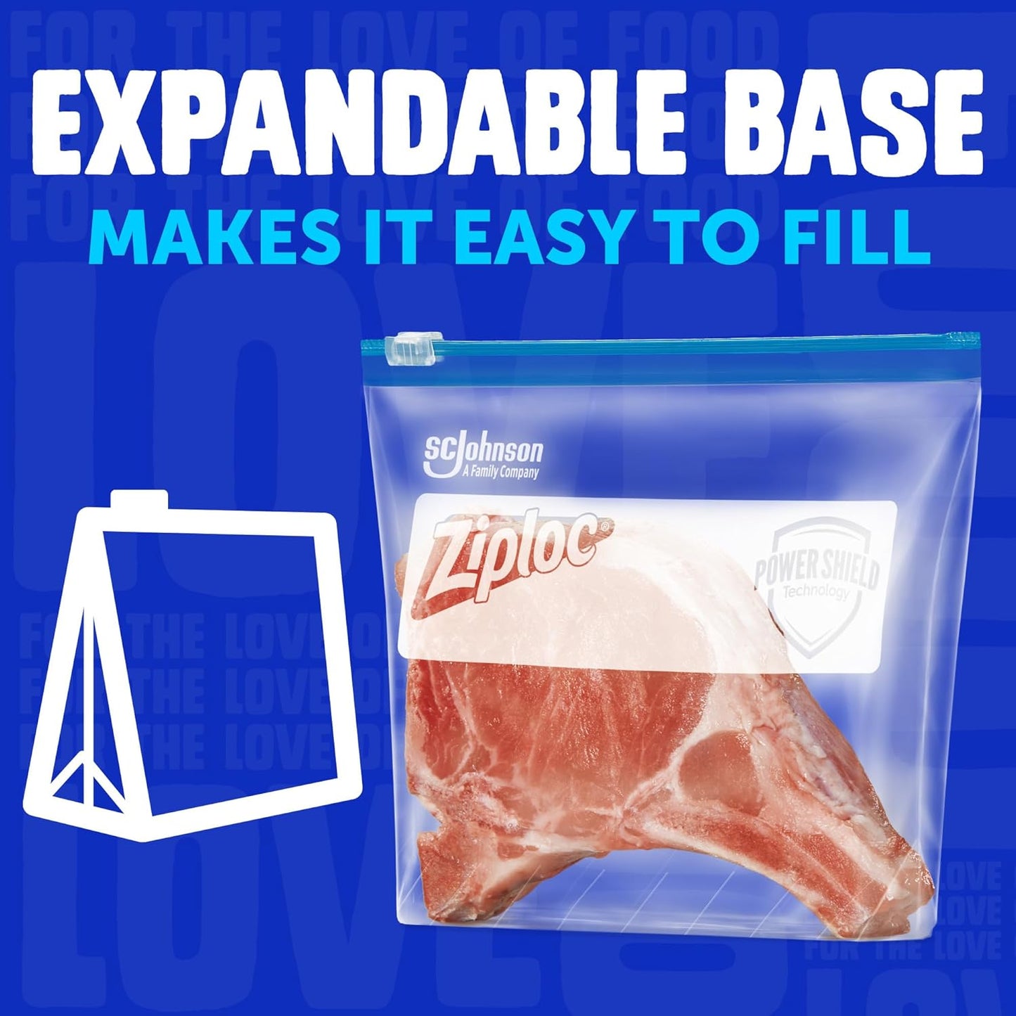 Ziploc Gallon Food Storage Freezer Slider Bags, Durable, 28 Count (Packaging May Vary)