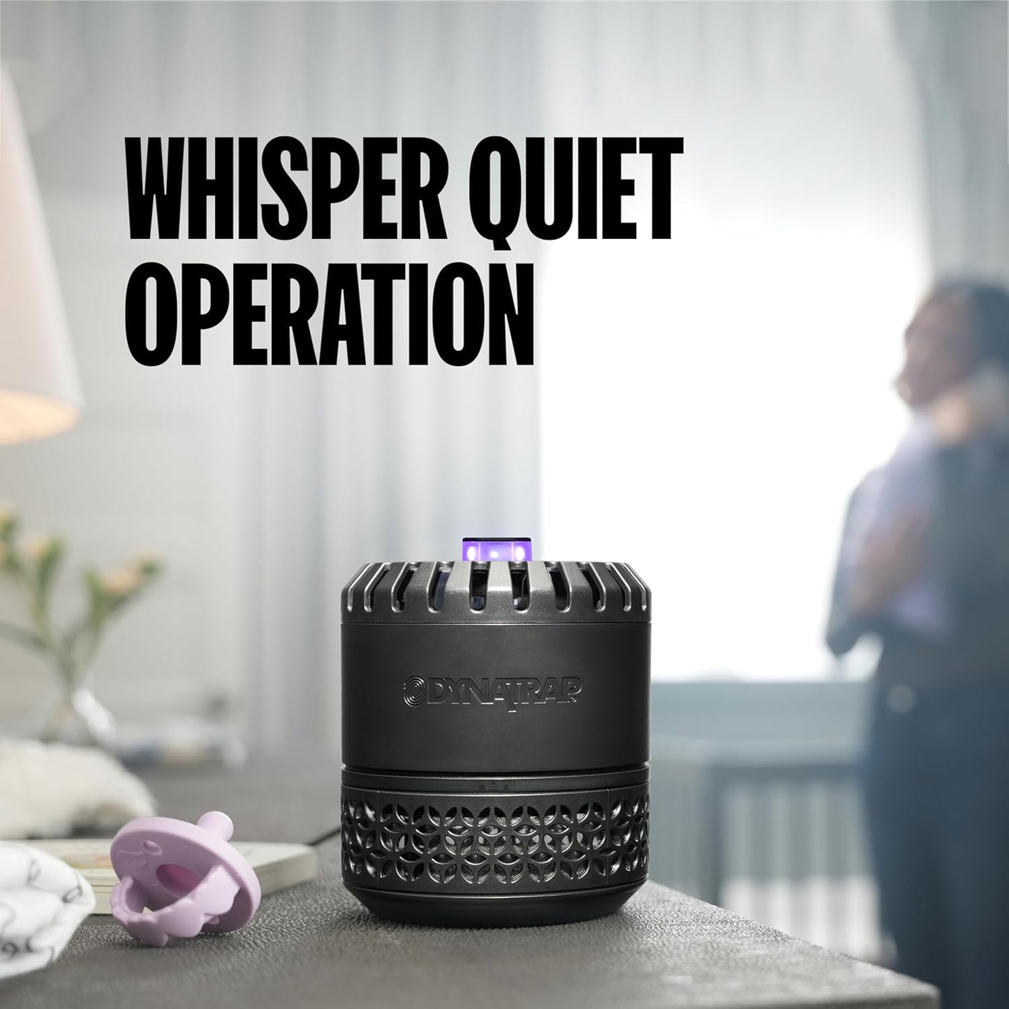 DynaTrap DT152 Indoor Insect Trap and Killer – Catches and Kills Gnats, Flies, Moths & Other Flying Insects
