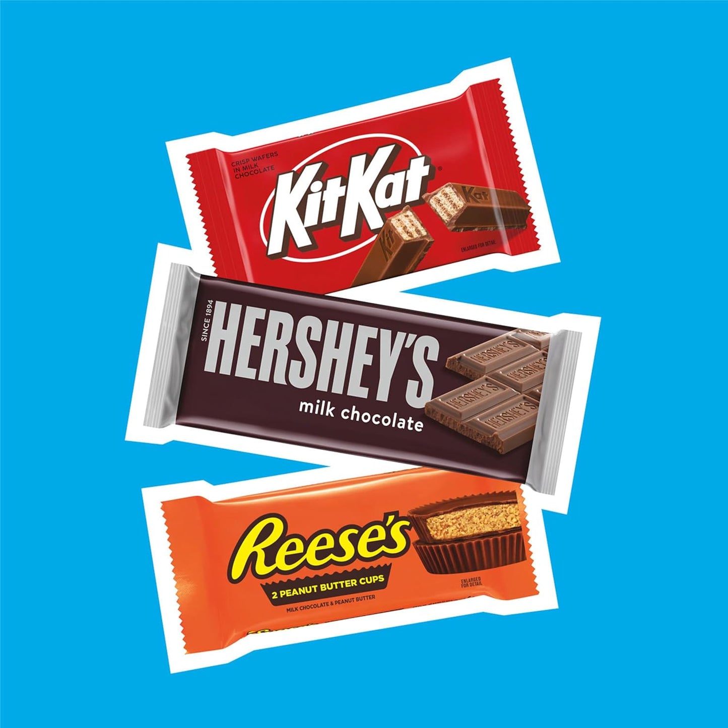 Hershey's assorted milk chocolate candy variety box 27.3 oz 18-count