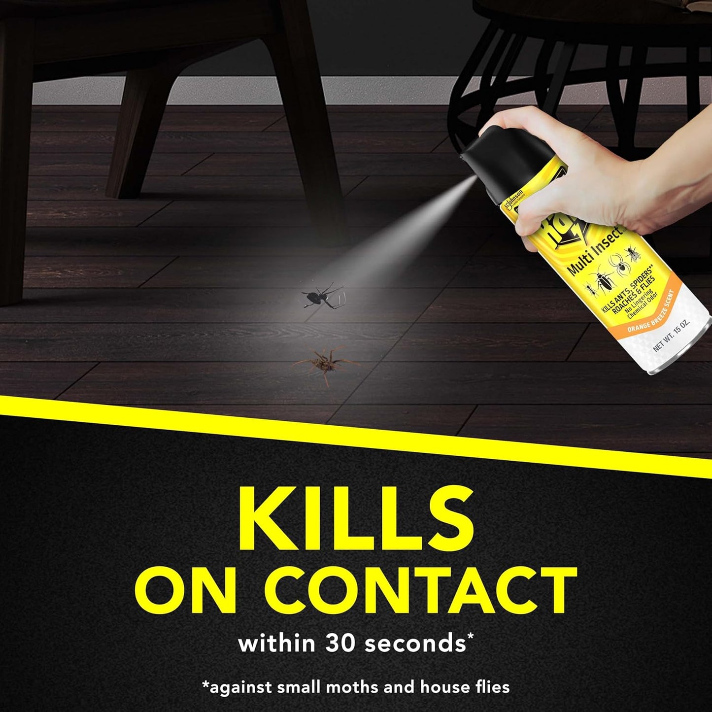 Raid Multi Insect Killer, Orange Breeze 15 Ounce (Pack of 1)