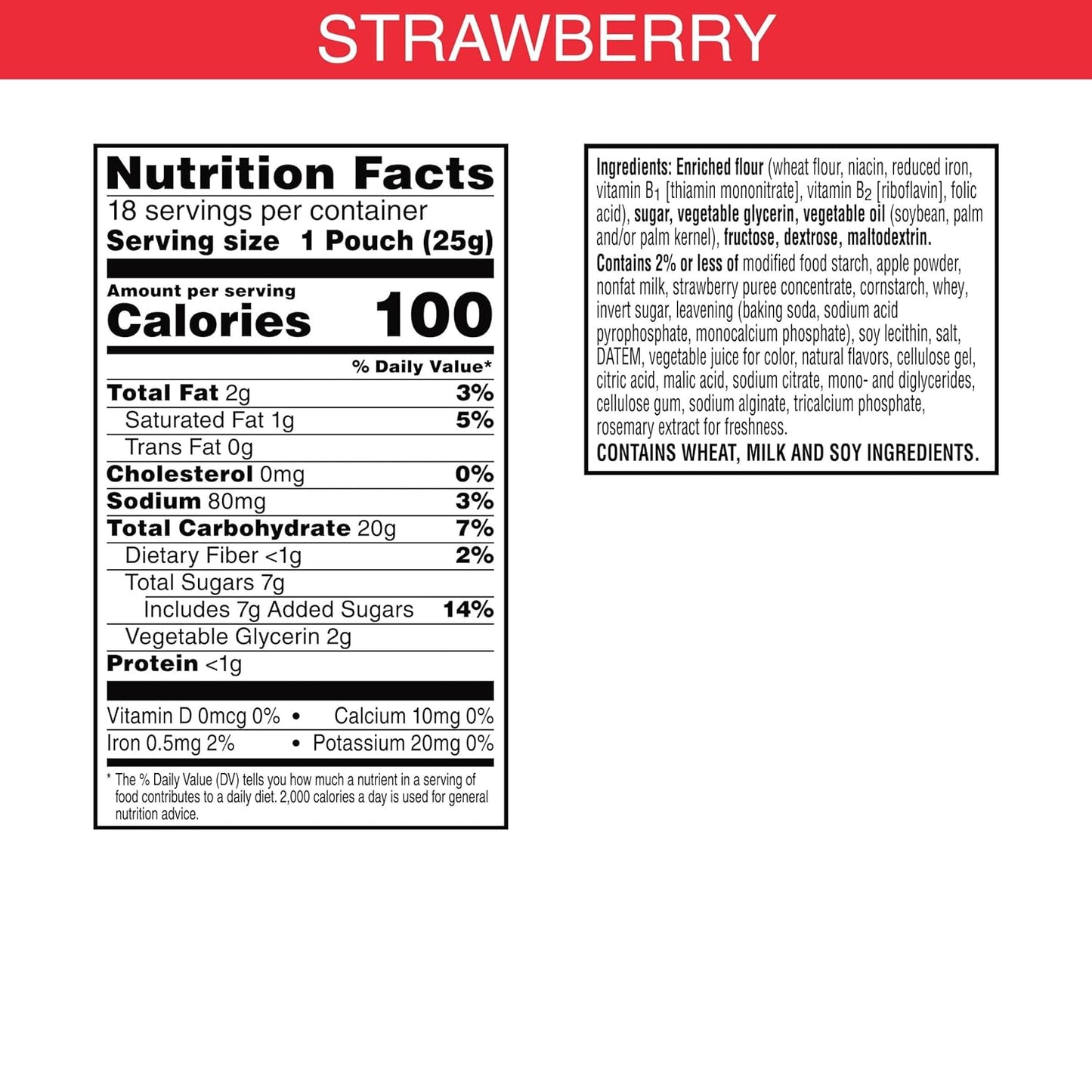 Special K Strawberry Pastry Crisps, 100 Calories, Value Size, 15.84oz Box (36 Crisps)